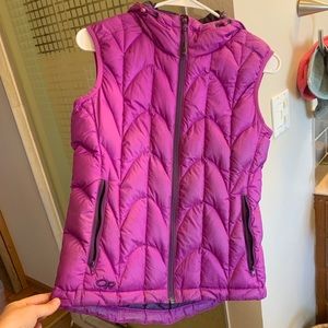 Outdoor research puffy vest XS